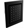 Mexen Cube dysza boczna podtynkowa, czarna - 79365-70