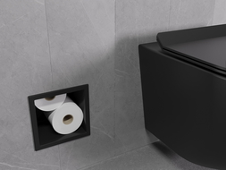 Mexen X-Wall-B distributeur de papier toilette, noir - 1975