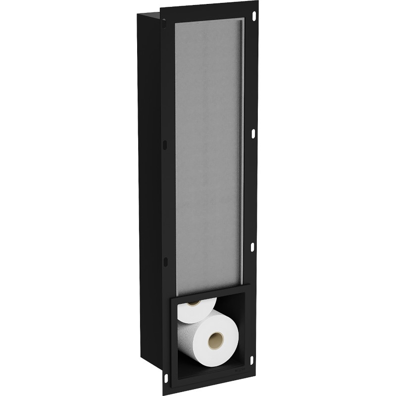 Mexen X-Wall-B revistero para papel higiénico, negro - 1975