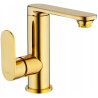 Mexen Milo washbasin faucet side handle, gold - 71305-50