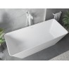 Mexen Velo Slim eraldi seisev vann 170 x 75 cm, valge, valge ülevool - 52811707500-20