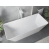 Mexen Velo Slim free-standing bath 170 x 75 cm, white, white overflow - 52811707500-20