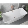 Mexen Velo Slim vabas seisev vann 170 x 75 cm, valge, ülevool roosa kuld - 52811707500-60