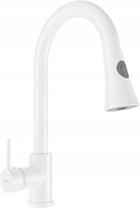 Mexen Elia rubinetto da cucina, bianco maculato - 670101-26