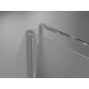 Mexen Mist-F right folding shower enclosure 85 x 110 cm, transparent, chrome - 8A6T-085-110-01-00-P