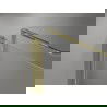 Mexen Mist-F δεξιά πτυσσόμενη καμπίνα ντους 75 x 100 cm, διάφανη, χρυσή