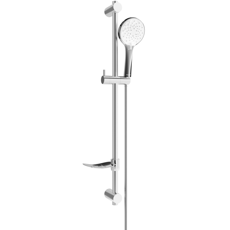 Mexen DF74 sliding shower set, chrome - 785744582-00