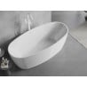 Mexen Lira baignoire autoportante motif 170 x 80 cm, blanc, trop-plein blanc - 52831708000-20