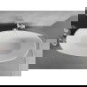 Mexen Lira vrijstaande badkuip patroon 170 x 80 cm, wit, witte overloop - 52831708000-20