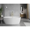 Mexen Lira freestanding bathtub pattern 170 x 80 cm, white, gold overflow - 52831708000-50