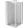 Mexen Mist-B T Duschkabine Drehbar 70 x 70 cm, Transparent, Chrom - 8A2T-070-070-01-00