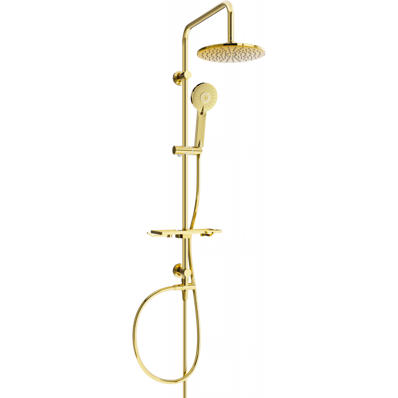 Mexen T40 douchekolom, goudkleurig - 798404093-50