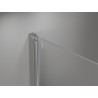 Mexen Mist-B dušiuksed avanemisega 70 cm, läbipaistev, kroom - 8A2-070-000-01-00