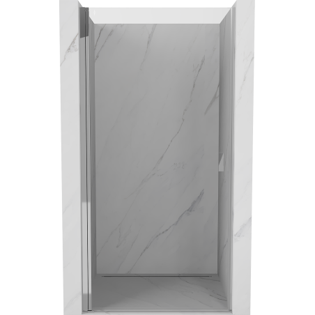 Mexen Mist-B 70 cm Pivot Shower Door, Transparent, Chrome - 8A2-070-000-01-00