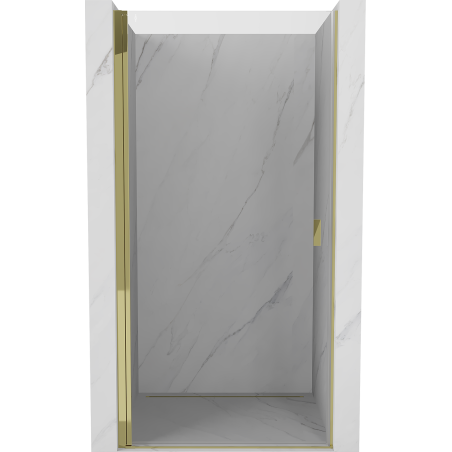 Mexen Mist-B draaideur voor douche 60 cm, transparant, gouden - 8A2-060-000-50-00