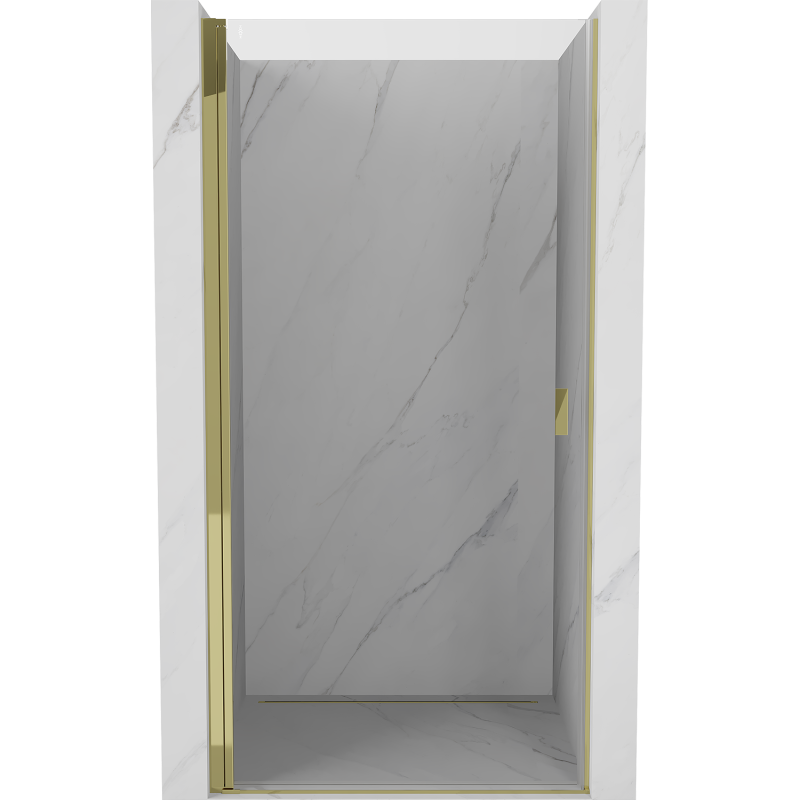 Mexen Mist-B douchedeur draaibaar 65 cm, transparant, goud - 8A2-065-000-50-00