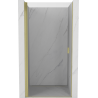 Mexen Mist-B porte de douche pivotante 70 cm, transparent, or brossé - 8A2-070-000-55-00