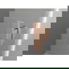 Mexen Mist-B douchedeur zwenkend 65 cm, transparant, geborsteld koper - 8A2-065-000-65-00
