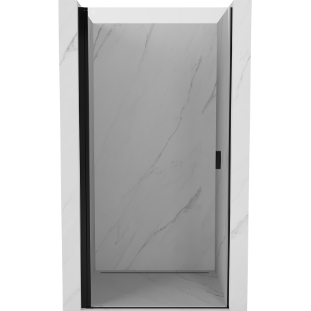 Mexen Mist-B porte de douche battante 60 cm, transparentes, noires - 8A2-060-000-70-00