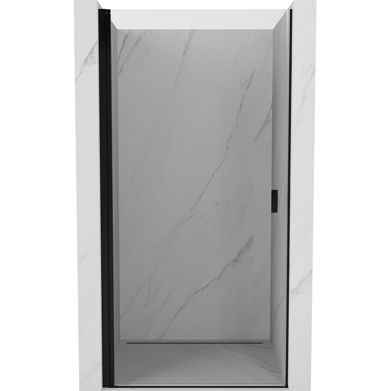 Mexen Mist-B Duschklapptür 85 cm, transparent, schwarz - 8A2-085-000-70-00