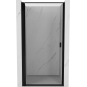 Mexen Mist-B porte de douche battante gauche 90 cm, cadre noir, noir - 8A2-090-000-70-70-L