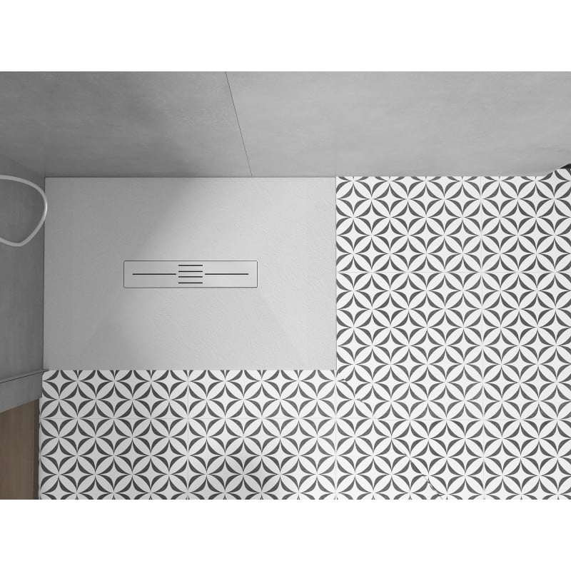 Mexen Toro Rectangular Shower Tray SMC 120 x 70 cm, White - 43107012