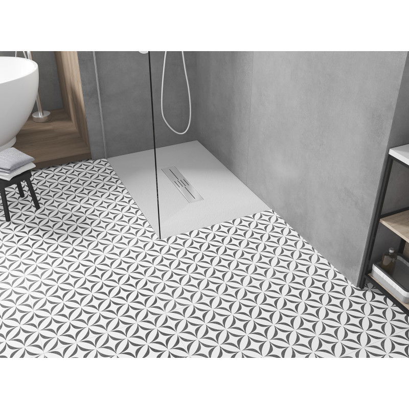 Mexen Toro piatto doccia rettangolare SMC 130 x 70 cm, bianco - 43107013