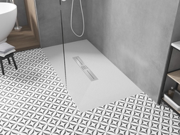 Receveur de douche rectangulaire Mexen Toro SMC 160 x 70 cm, blanc - 43107016