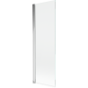Mexen Mist douchewand 1-delig 70 x 150 cm, transparant, chroom - 8A9-070-001-01-00
