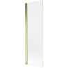 Mexen Mist douchewand 1-vleugelig 70 x 150 cm, transparant, goud - 8A9-070-001-50-00