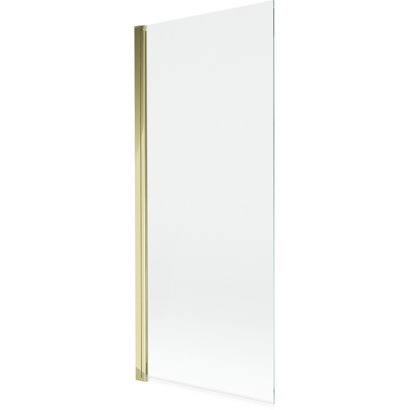Mexen Mist duschvägg med 1 panel 80 x 150 cm, transparent, guld - 8A9-080-001-50-00