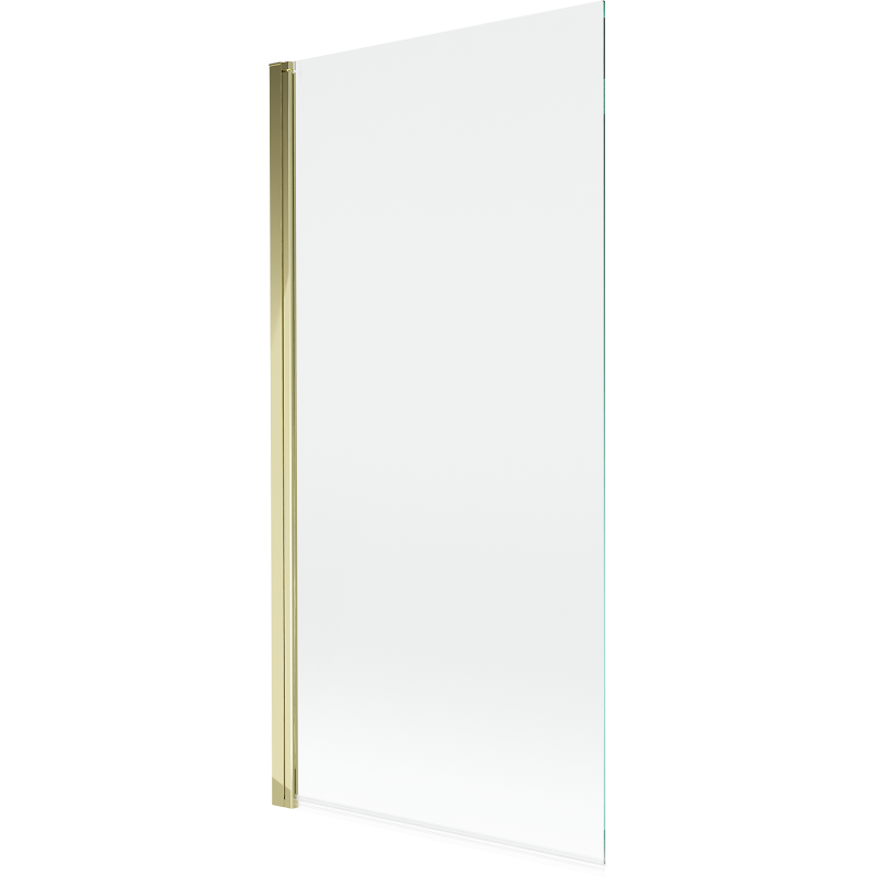 Mexen Mist painel de banheira de 1 folha 90 x 150 cm, transparente, dourado - 8A9-090-001-50-00