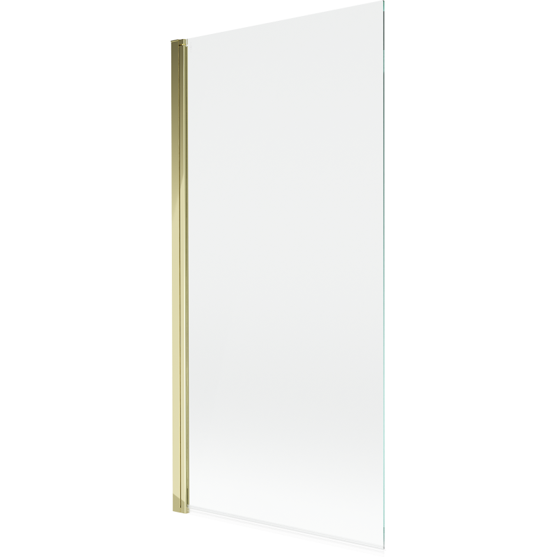 Mexen Mist paroi de baignoire 1 volet 90 x 150 cm, transparent, doré - 8A9-090-001-50-00