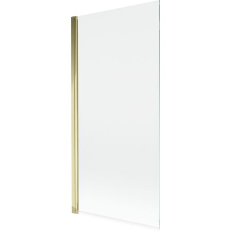 Mexen Mist badwand 1-delig 90 x 150 cm, transparant, goud - 8A9-090-001-50-00