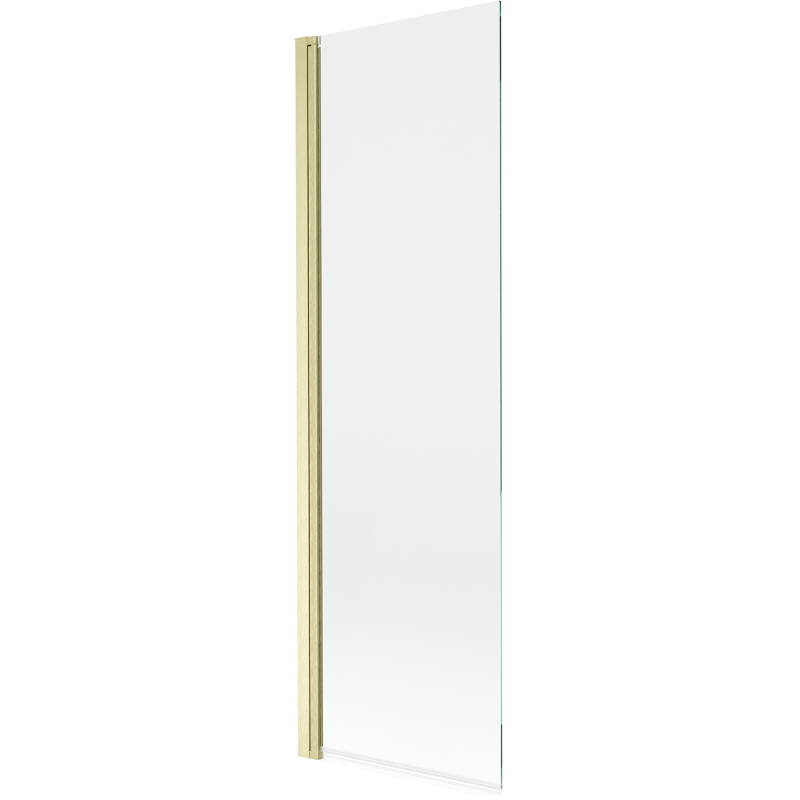 Mexen Mist divisória de duche de 1 folha 60 x 150 cm, transparente, dourado escovado - 8A9-060-001-55-00