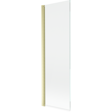 Mexen Mist douchewand 1-delig 60 x 150 cm, transparant, goud geborsteld - 8A9-060-001-55-00