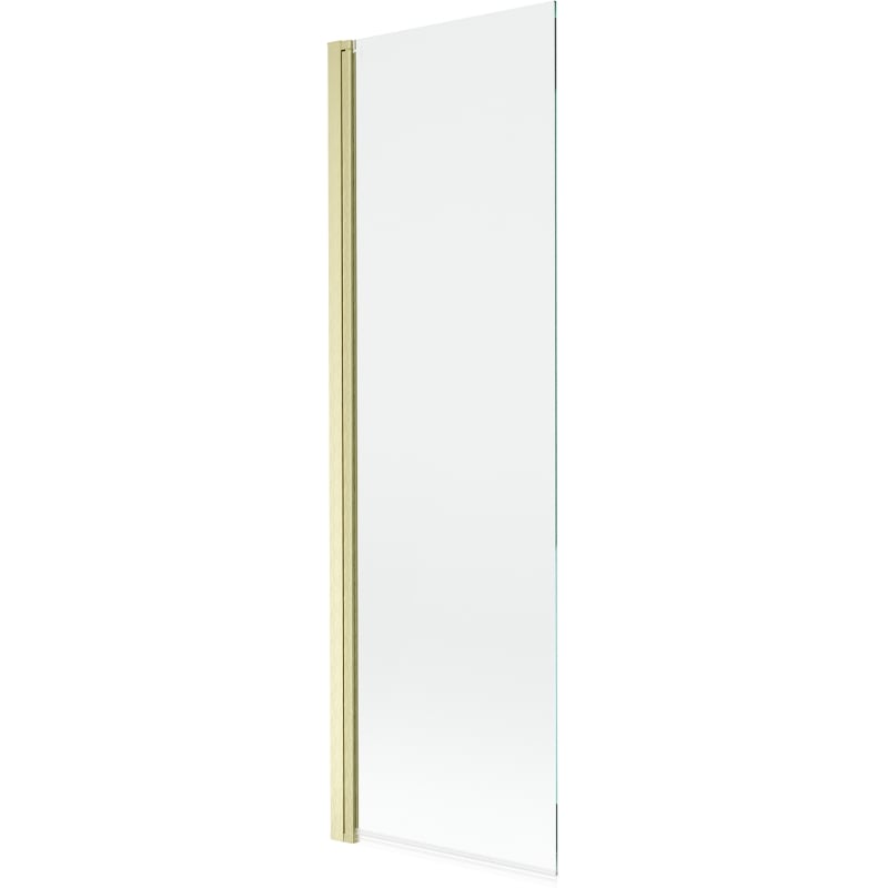Mexen Mist 1-wing shower screen 70 x 150 cm, transparent, brushed gold - 8A9-070-001-55-00