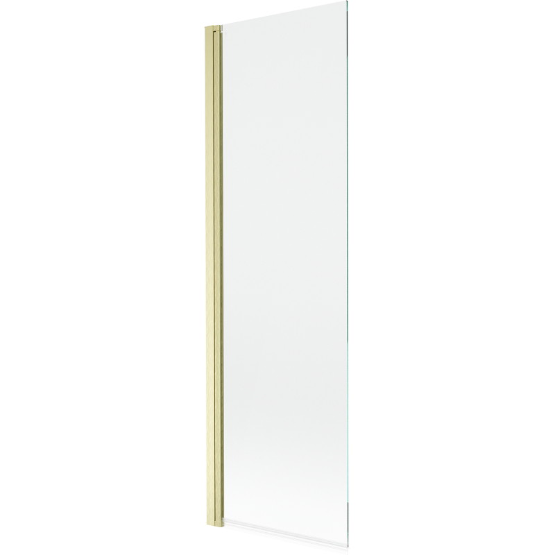 Mexen Mist vannitoa vahesein, 1-tiivaline, 70 x 150 cm, läbipaistev, kuldne harjatud - 8A9-070-001-55-00