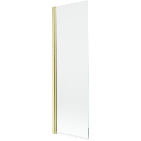 Mexen Mist 1-wing shower screen 70 x 150 cm, transparent, brushed gold - 8A9-070-001-55-00