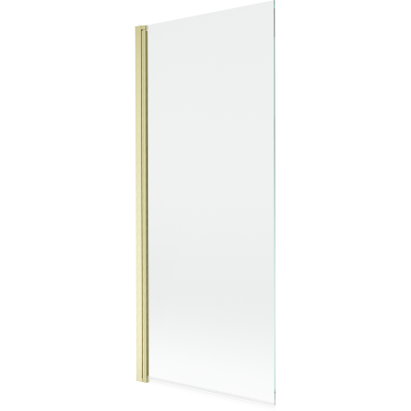 Mexen Mist schermo doccia ad un'anta 80 x 150 cm, trasparente, oro spazzolato - 8A9-080-001-55-00