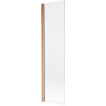 Mexen Mist Duschwand 1-flügelig 50 x 150 cm, transparent, gebürstetes Kupfer - 8A9-050-001-65-00