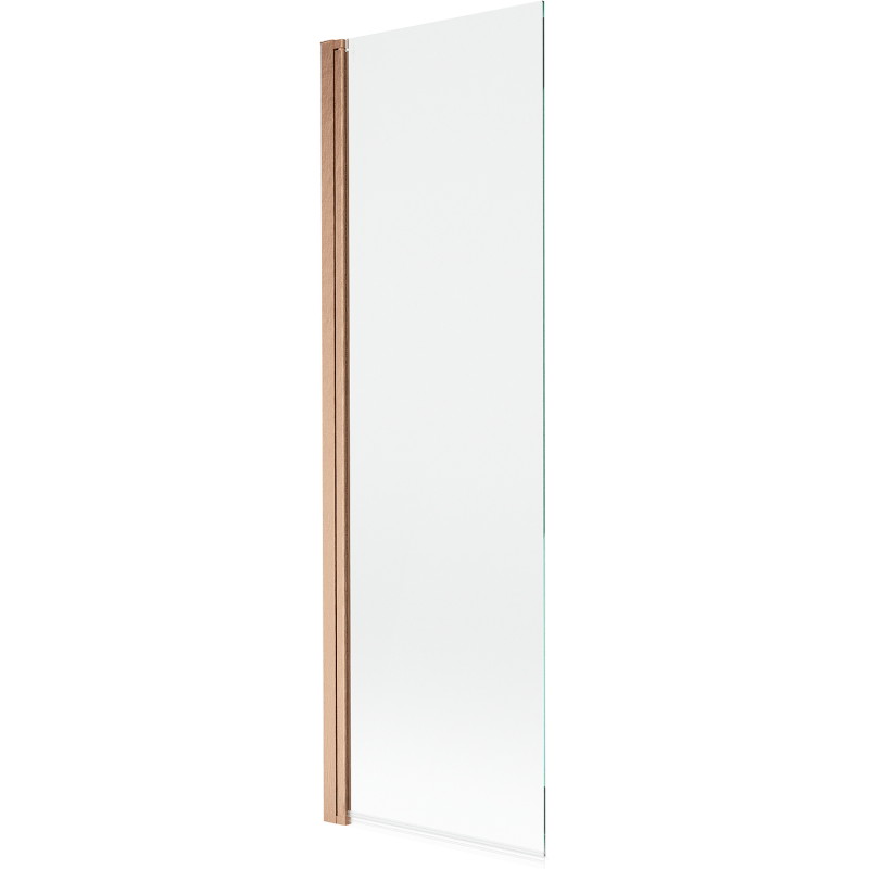 Mexen Mist jednokrilni paravan za tuš 70 x 150 cm, proziran, brušeni bakar - 8A9-070-001-65-00