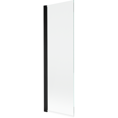 Mexen Mist Duschwand, 1-flügelig 60 x 150 cm, transparent, schwarz - 8A9-060-001-70-00