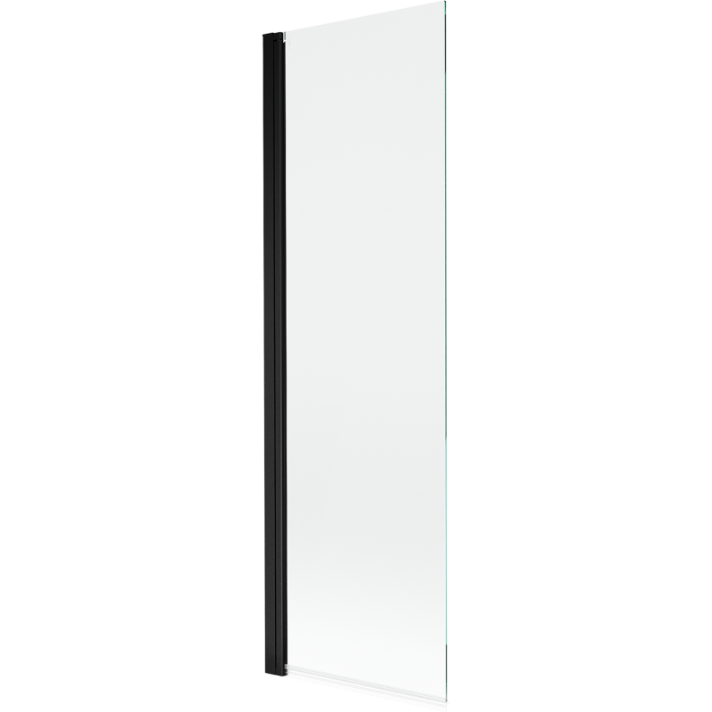 Mexen Mist douchewand 1-delig 70 x 150 cm, transparant, zwart - 8A9-070-001-70-00