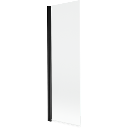 Mexen Mist douchewand 1-delig 70 x 150 cm, transparant, zwart - 8A9-070-001-70-00