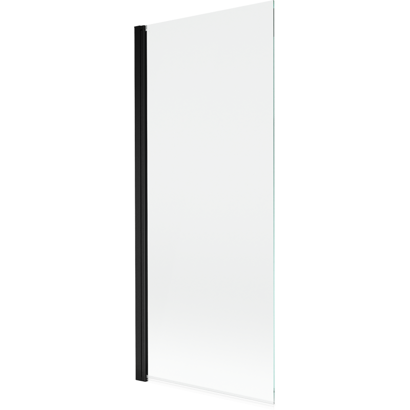 Mexen Mist paravento doccia 1-anta 80 x 150 cm, trasparente, nero - 8A9-080-001-70-00