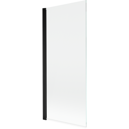 Mexen Mist shower partition 1-wing 80 x 150 cm, transparent, black - 8A9-080-001-70-00