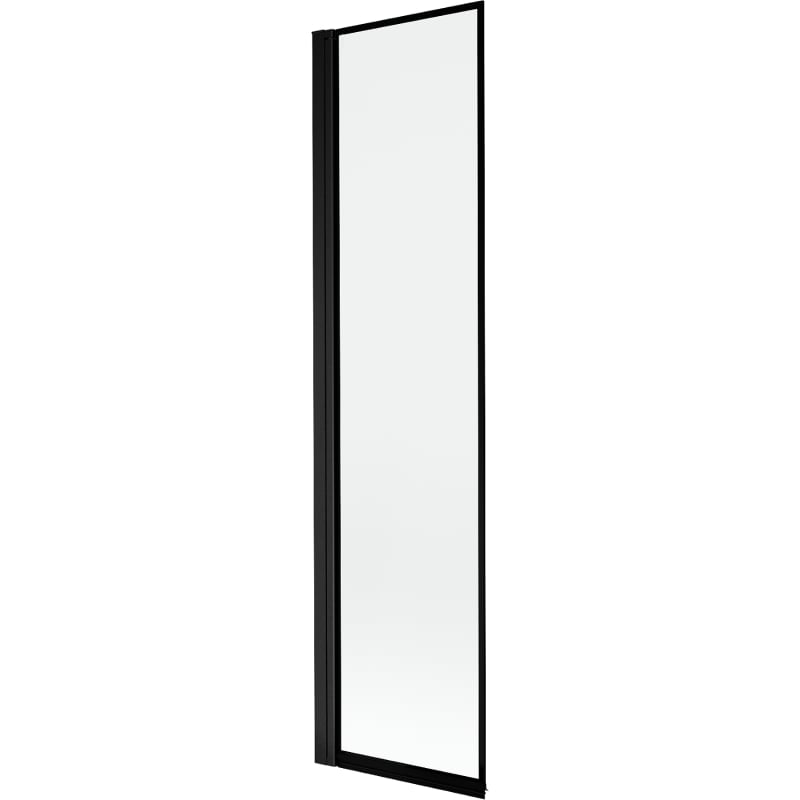 Mexen Mist paravan za kadu s jednim krilom lijevi 50 x 150 cm, crni okvir, crna - 8A9-050-001-70-70-L