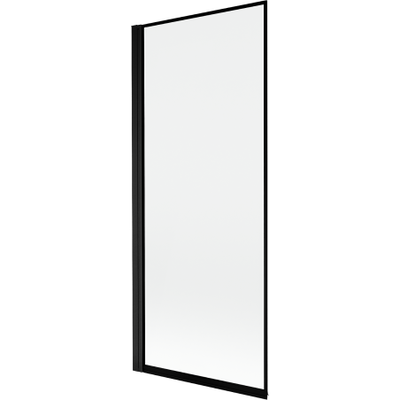 Mexen Mist paroi de douche 1-volet gauche 80 x 150 cm, cadre noir, noir - 8A9-080-001-70-70-L