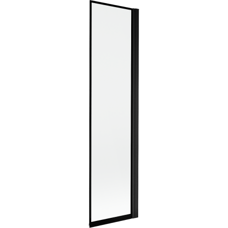 Mexen Mist parawan nawannowy 1-skrzydłowy prawy 50 x 150 cm, czarna ramka, czarny - 8A9-050-001-70-70-P
